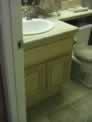 Bath Cabinet Faux Finish
